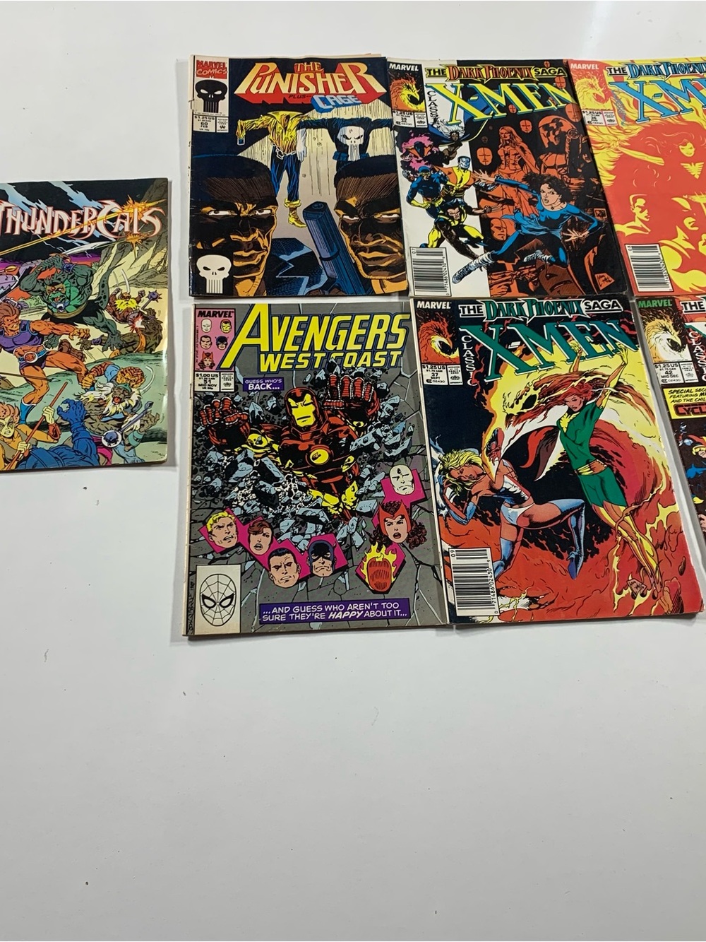 THUNDERCATS #2 1986 with Marvel Dark Phoenix Saga w Punisher w Avengers